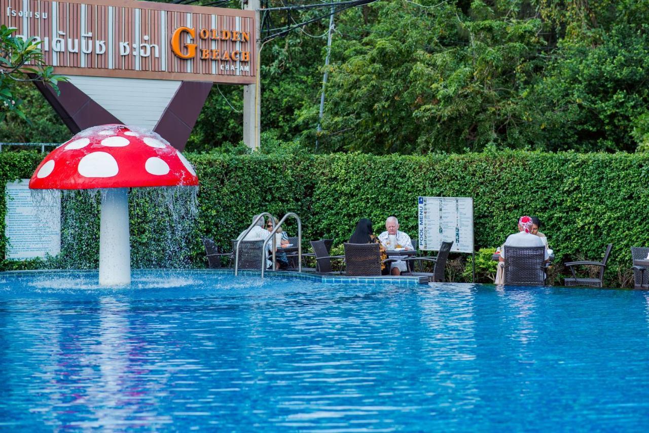 Golden Beach Cha-Am Hotel Ngoại thất bức ảnh